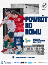 Plakat meczu KU AZS UAM Poznań