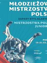 Plakat Młodzieżowe Mistrzostwa Polski - Zapasy Styl Klasyczny