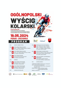 Plakat Ogólnopolskiego Wyścigu Kolarskiego Krzyżowniki-Smochowice