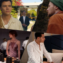 Plakat podzielony na cztery częsci, w każdym scena z filmów, które będą prezentowane.