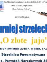 Plakat Turnieju Strzeleckiego