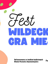 Kolorowe, abstrakcyjne kształty w tle, gwiazdki, plamy i kropki w pastelowych barwach. Oprócz tego napisy. Szczegóły zawarte w treści artykułu.