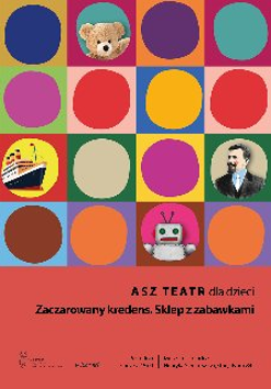 Kolorowa grafika z układem kwadratów w różnych barwach, w których znajdują się okrągłe pola. W części pól umieszczono ilustracje: statek pasażerski, stylizowany portret mężczyzny oraz uśmiechnięty robot. W dolnej części znajduje się tytuł wydarzenia, zawarty w treści artykułu.