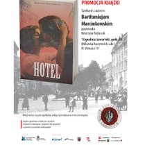 plakat z okładką książki