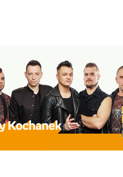 plakat z zespołem
