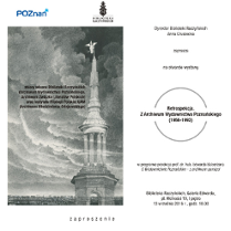 plakat - zaproszenie na wernisaż