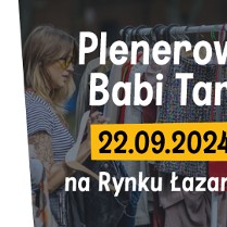 Zdjęcie przedstawia dwie kobiety wybierające ubrania. Obie są blondynkami. Kobieta na pierwszym planie ma koszulkę w paski i tatuaż na ramieniu.