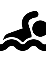 Ikonka pływanie