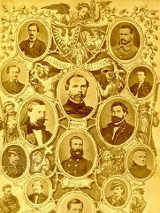 Polegli powstańcy z 1863 r. Pocztówka ze zbiorów WMW