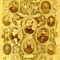 Polegli powstańcy z 1863 r. Pocztówka ze zbiorów WMW