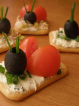 pomidorowo-krakersowe biedronki