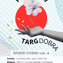 Plakat przedstawia najważniejsze informacje dotyczące wydarzenia, miejsce, termin oraz logotypy.