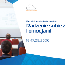 Radzenie sobie ze stresem i emocjami - szkolenie online dla przedsiębiorców