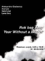 Czarne tło z białym dymem, a na nich napisy, które informują o wydarzeniu.