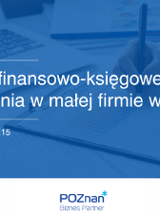Grafika zapraszająca na szkolenie Rozliczenia finansowo-księgowe i ubezpieczenia w małej firmie w 2026 r.
