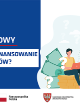 Z lewej tytuł szkolenia: Rozwój zawodowy - jak pozyskać dofinansowanie do szkoleń i kursów, Webinarium 10.12.2021. W górnym lewym rogu logotyp Wielkopolskiej Agencji Rozwoju Przedsiębiorczości, w prawym górnym rogu logotyp: Poznań Biznes Partner. Na dole logotypy Programu Regionalnego Funduszy Europejskich, Rzeczypospolitej Polskiej, Samorządu Województwa Wielkopolskiego i Unii Europejskiej, Europejskiego Funduszu Społecznego. Z prawej strony obrazek osoby siedzącej na pieniądzach pracującej na laptopie.