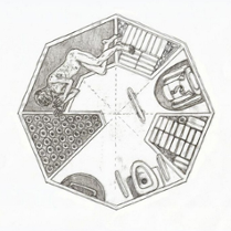 rys. Tomasz Mróz, Arka, 2019