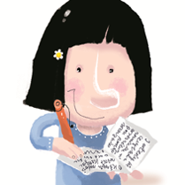 rysunek - postać kobiety