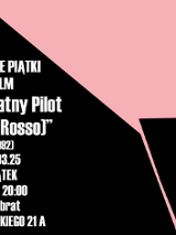 Geometryczne różowo-czarne wzory, a na nich napisy, które informują o wydarzeniu.