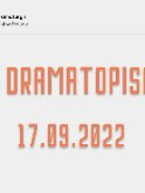 Obrazek przedstawia plakat reklamujący slam dramatopisarski.