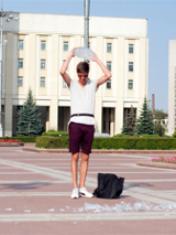 Spotkanie z Aliaxeyem Talstou