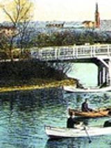 Stara fotografia parku Sołackiego