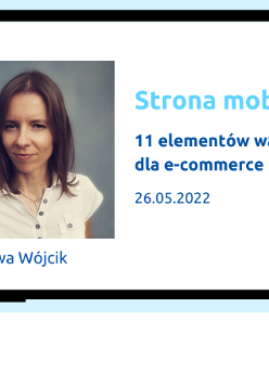 Strona mobilna - 11 elementów ważnych dla e-commerce