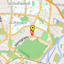 mapa z punktem adresowym