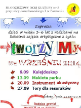 Plakat z napisami informacyjnymi