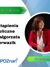 Grafika promująca szkolenie - Wystąpienia publiczne
