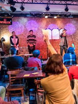 występ przed publicznością