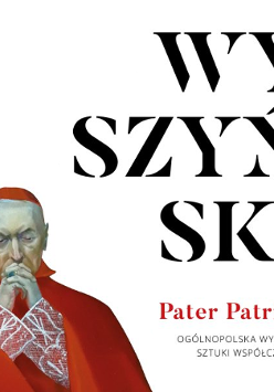 Portret kardynała Wyszyńskiego. Obok nazwa wydarzenia.