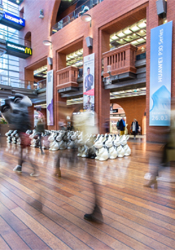 Zające wielkanocne w Starym Browarze_fot. J. Krzyżanowski