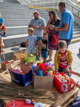 zajęcia plenerowe z dziećmi, fot. Ł. Gdak