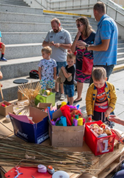 zajęcia plenerowe z dziećmi, fot. Ł. Gdak