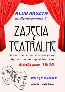 Zajęcia teatralne dla dzieci