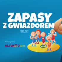 Plakat Zapasy z Gwiazdorem