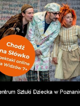 Aktorzy w trakcie spektaklu