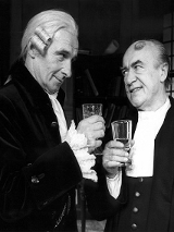 Aktorzy w trakcie spektaklu