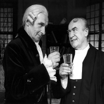 Aktorzy w trakcie spektaklu