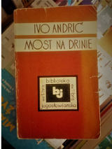 Na zdjęciu okładka książki "Most na Drinie".