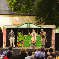 Na zdjęciu fragment przedstawienia.