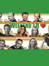 Zdjęcie aktorów grających w spektaklu.