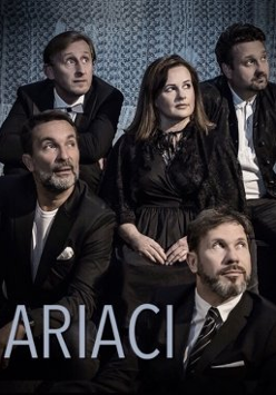 Na zdjęciu członkowie kabaretu Hrabi.