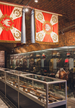 Na zdjęciu sala ekspozycyjna w muzeum.