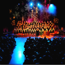 Zdjęcie z koncertu chóru dziewczęcego Skowronki