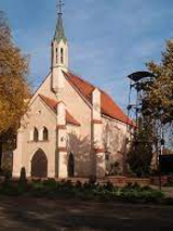 Zdjęcie kościoła w Spławiu.