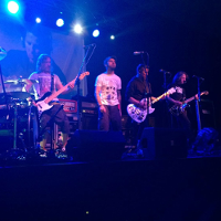 Na zdjęciu zespół podczas koncertu.