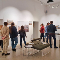 Na zdjęciu wnętrze galerii.