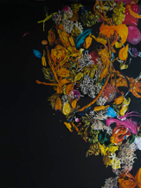 Na zdjęciu jedna z prac na wystawie.